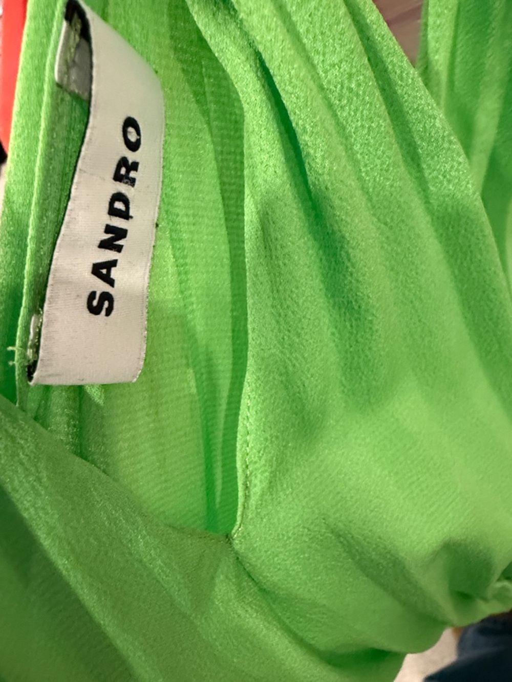 Sandro green Dress